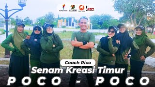 Download lagu SENAM kreasi TIMUR - POCO POCO - KSN Pekanbaru - Coach Rico mp3