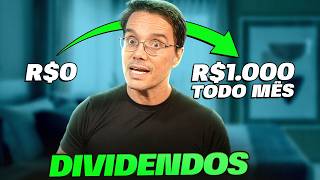 GANHAR R$1000 POR MÊS EM DIVIDENDOS PRA SEMPRE! Quanto você precisa?