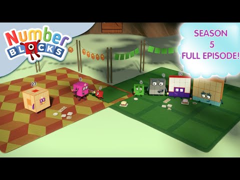 @Numberblocks- Club Picnic 🧺 | Shapes | Season 5 Full Episode 18 | Learn to Count
