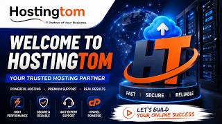 Welcome to HostingTom 🚀 Your Trusted Web Hosting Partner