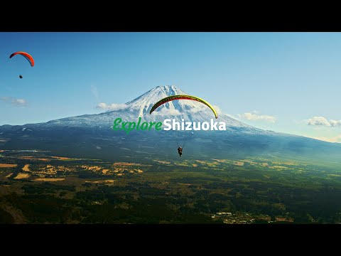 【4K】Mt. Fuji Paragliding Experience (English) | Explore Shizuoka