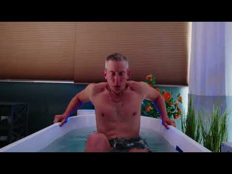 Cold plunge & Infrared sauna Recovery room