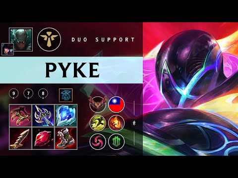 Pyke Support vs Thresh - TW Grandmaster Patch 26.02