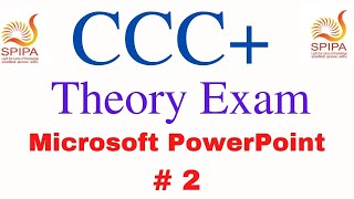 CCC plus spipa | spipa ccc plus| ccc+ spipa | spipa ccc+ | ccc plus theory paper | MS Power Point-2