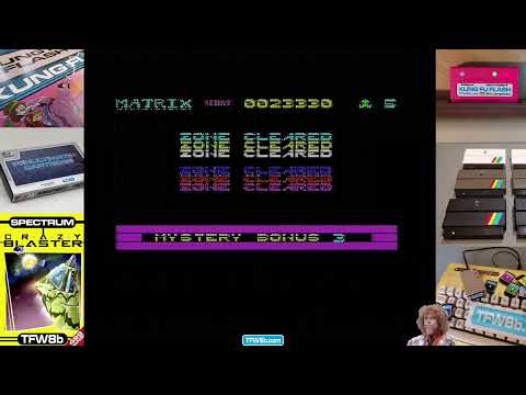 Rod Hull Replays: Matrix (AOTMC) - Commodore VIC20 - A Caterpillar type game but Jeff Minter'd :D