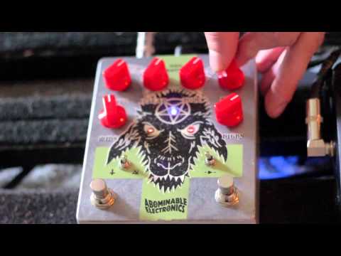 Abominable Hail Satan Deluxe Pedal Demo