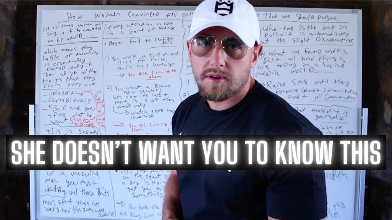 How WOMEN convinced an entire generation of MEN to pursue them in relationships (Female Nature)