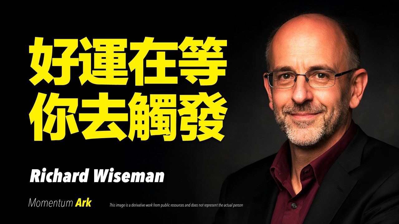 動量方舟 | 為何有些人總是幸運？答案比你想的更簡單！好運不是等來的，而是被觸發的。你以為幸運，其實是你按下了按鈕。好運不是命運，是一種被觸發的狀態 | 理查德·懷斯曼 Richard Wiseman
