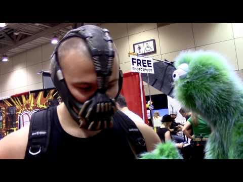 Toronto Fan Expo 2012 with Billside the Monster
