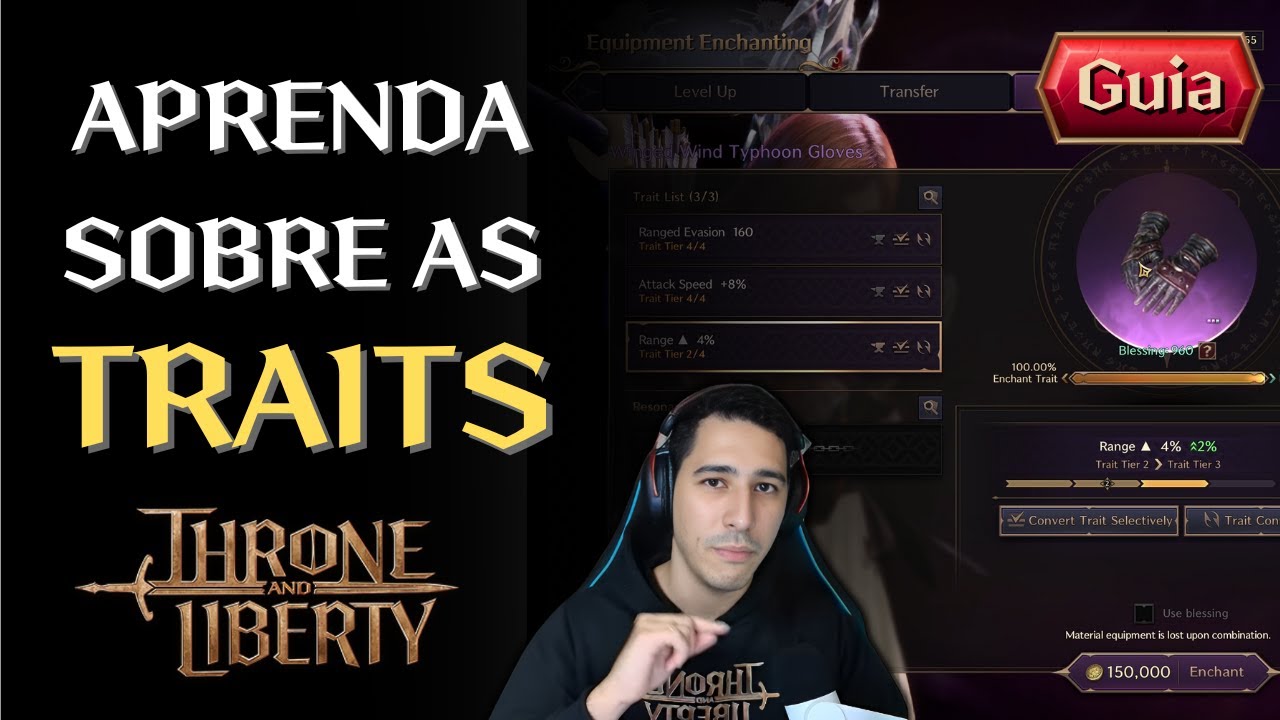 TUDO SOBRE TRAITS - GUIA PARA INICIANTE | THRONE AND LIBERTY