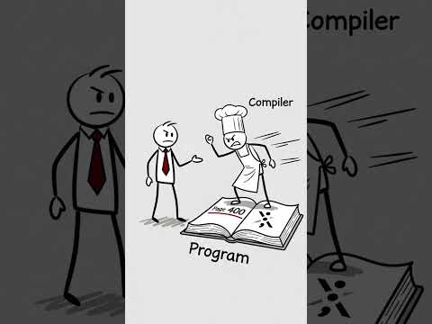 Compiler Explained in 60 Seconds | How Code Becomes Executable. #internforage