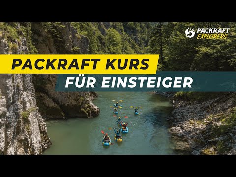 2022 - Packraft course for beginners on the Tiroler Ache (Chiemgau, Bavaria)