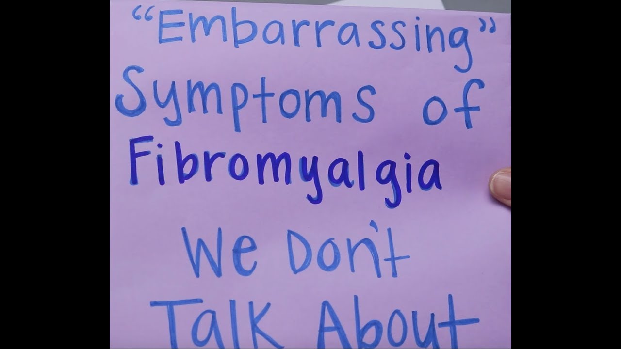 "Embarrassing" Symptoms of Fibromyalgia We Don't Talk About