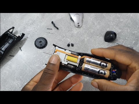 How To Change Panasonic ER1611 Hair Clipper Battery...