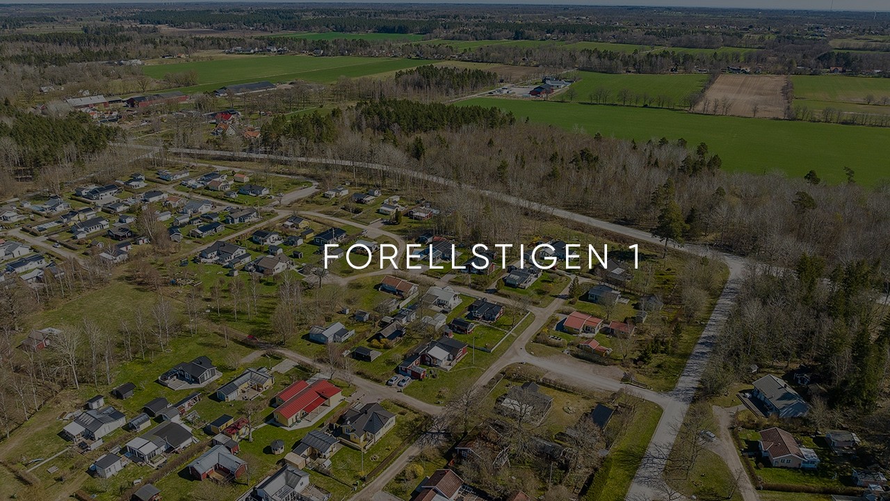 3 rum Villa på Forellstigen 1 Saxnäs Mörbylånga kommun - video