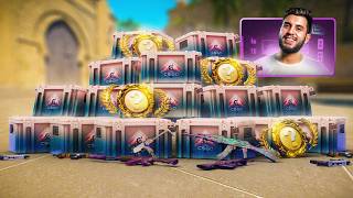 EU NÃO PARO ATÉ CONSEGUIR!! Abri a Caixa das FACAS MAIS CARAS do CS2