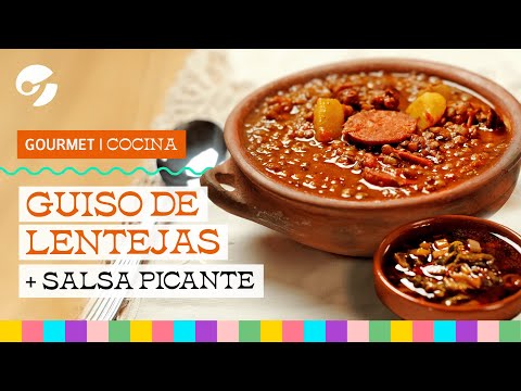 CÓMO hacer el mejor GUISO de LENTEJAS | BONUS: extra de salsa picante | Receta rápida, fácil y rica