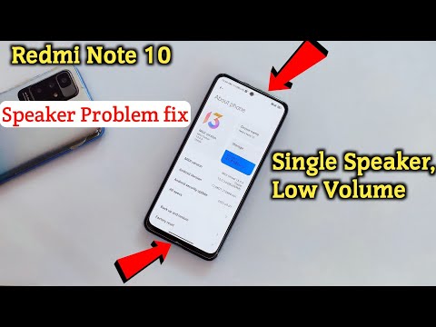 Redmi Note 10 Speaker Problem | Redmi Note 10 Dual Speaker Not Working Problem