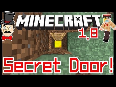 EPIC Secret Tunnel & Redstone Door in Minecraft!