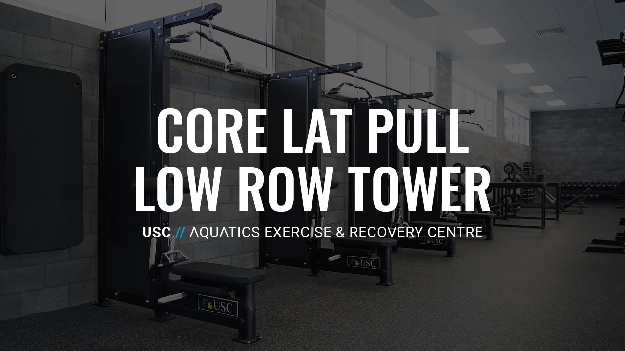 Core Lat Pull Low Row Tower | AlphaFit