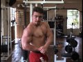 Treino de poses bodybuilding