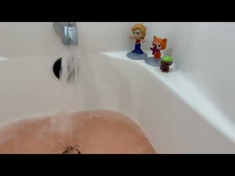 10 Hours Bathtub Filling Loop - Relaxing Running Water Sounds for Sleep 😴