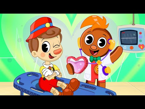 Pinocho 🎶 Canción Infantil con Pin Pon | Canciones para Niños