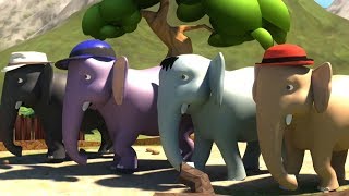 Ek Mota Hathi Hindi Rhyme | Poems In Hindi | एक मोटा हाथी | Kids TV India | Hindi Nursery Rhymes