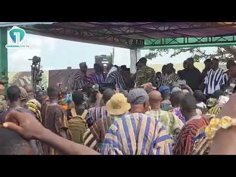 President Mahama Arrives in Yendi for Installation of Dagbon Regent