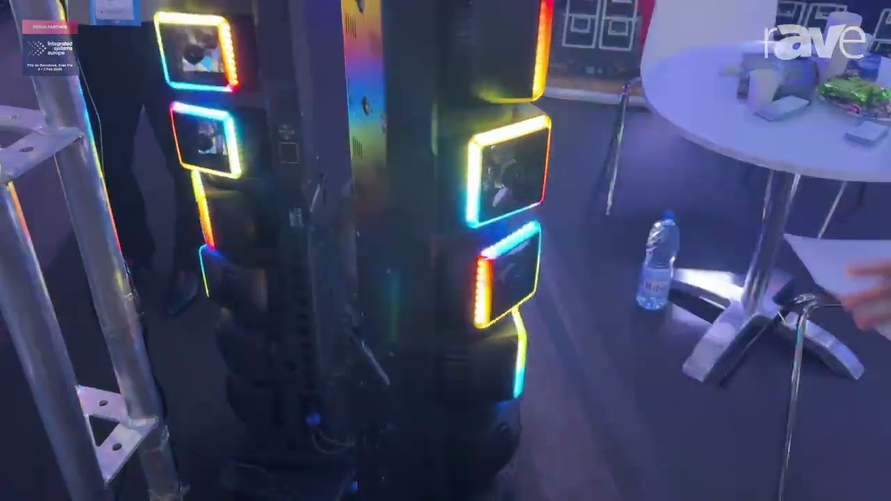 ISE 2025: Color Imagination LED Lighting Limited Shows Crazybar High-Performance Stage Lighting