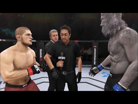 Khabib vs. Werewolf (EA Sports UFC 3)