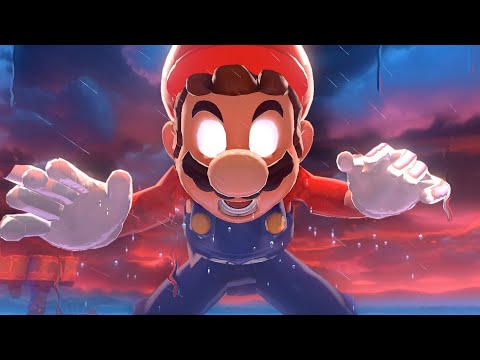 Bowser's Fury - Final Boss Evil Mario & Ending