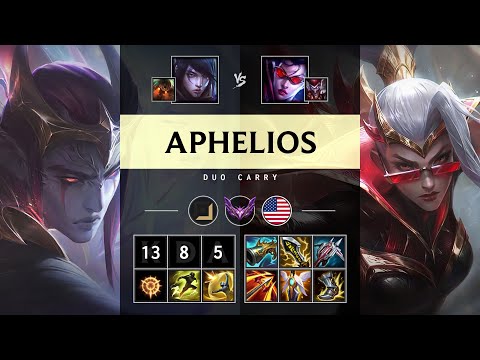 Aphelios ADC vs Vayne - NA Master Patch 25.13