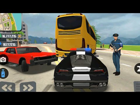 ⚡ Driving On Police Car ► Huge Open City Go To Town 6 ► Android Gameplay #1