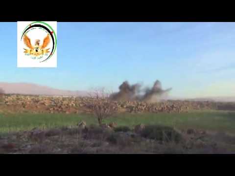 اشتباكات بين لواء نسور الريف وقوات النظام داخل اللواء 82 في ريف درعا ضمن معركة ادخلوا عليهم الباب