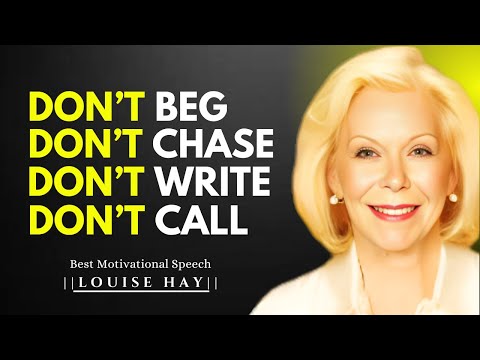 9 THINGS WOMEN SHOULD NOT DO WITH A MAN | LOUISE HAY BEST MOTIVATIONAL SPEECH.#louisehay