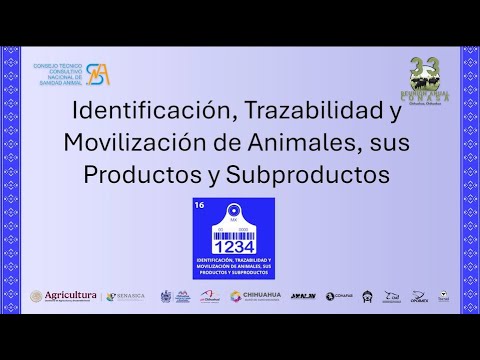 MOV. Y RAST. DE ANIMALES, PRODUCTOS Y SUBPRODUCTOS