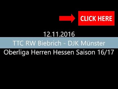 TTC RW Biebrich - DJK Münster (OL Hessen) / Hessen