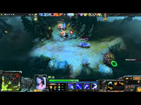 Dendi Mirana   Na`Vi vs  Fnatic @ 1 3, D2CL S3 mp4
