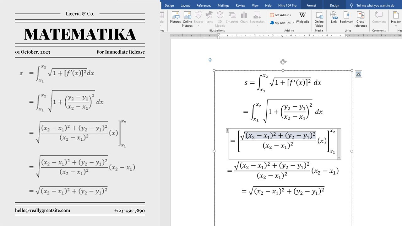 cara mudah menyalin rumus matematika dari foto ke Microsoft Word