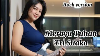 Download lagu MERAYU TUHAN – Tri Suaka | Cover Rock Modern Versi Wanita | Rafa Musik Cover mp3