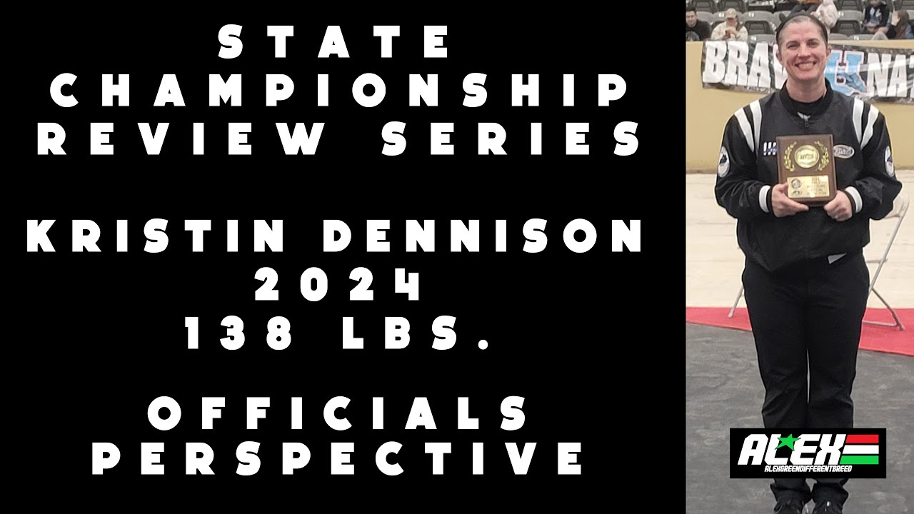 State Wrestling Championship match review w/ Kristin Dennison (Officials Perspective)
