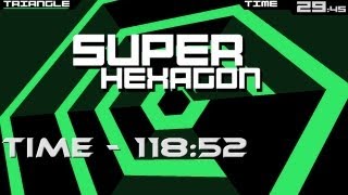preview picture of video 'Super Hexagon l Hyper Hexagonest (Hardestestest) | (118:52)'