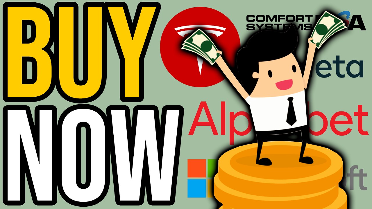 🚨 Stocks Keep Selling Off - My Top 5 Stocks To Buy