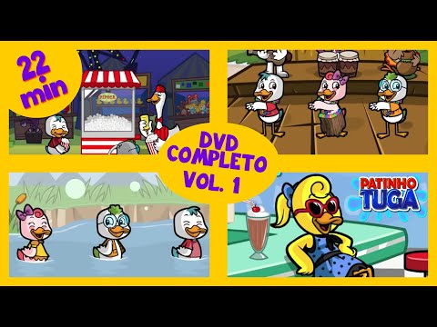 Coletânea do Patinho Tuga - 22 minutos de músicas infantis (Desenho Infantil)