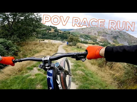 POV Race Run & Extended Race Track Preview // National Downhill Series RD5 // Revolution Bike Park