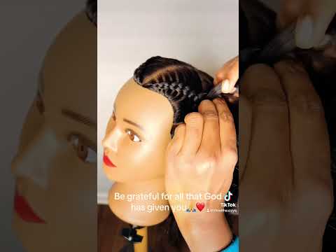 How to do cornrow braids..  #cornrowstyles #dontgiveup #keeptrying #braidstyles #braids