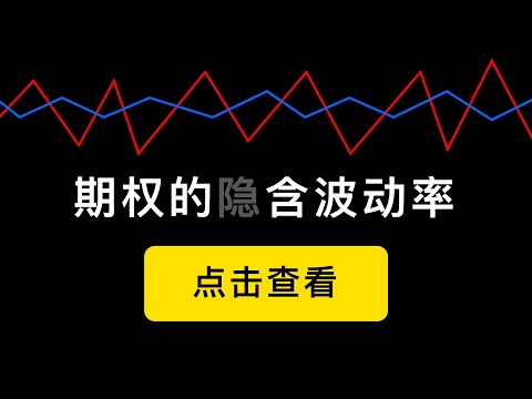 「期权第10课」期权的隐含波动率，Skew曲线，波动率微笑，期限结构都是些什么鬼？美股期权和比特币期权入门课程，适合小白