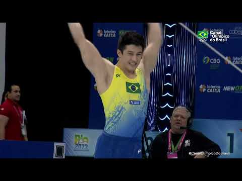 PAN GINÁSTICA ARTÍSTICA 2022 - Arthur Nory é bronze na Barra Fixa