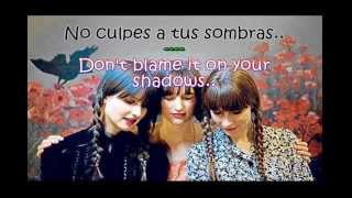 Au Revoir Simone - Shadows [Subtitulada en Español/ English Lyrics]